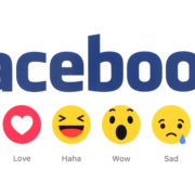 Facebook word with emoticons