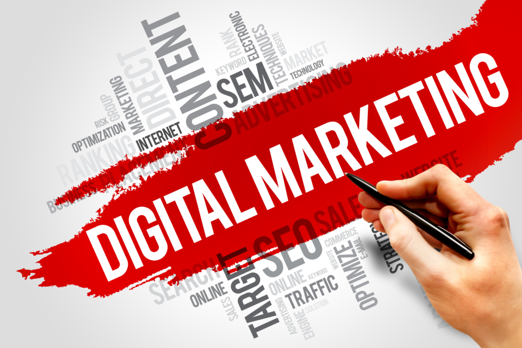 Image emphasizing the importance of keeping up with the latest digital marketing trends.